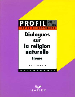 Couverture de Hume – Dialogues sur la religion naturelle (profil d'une oeuvre)